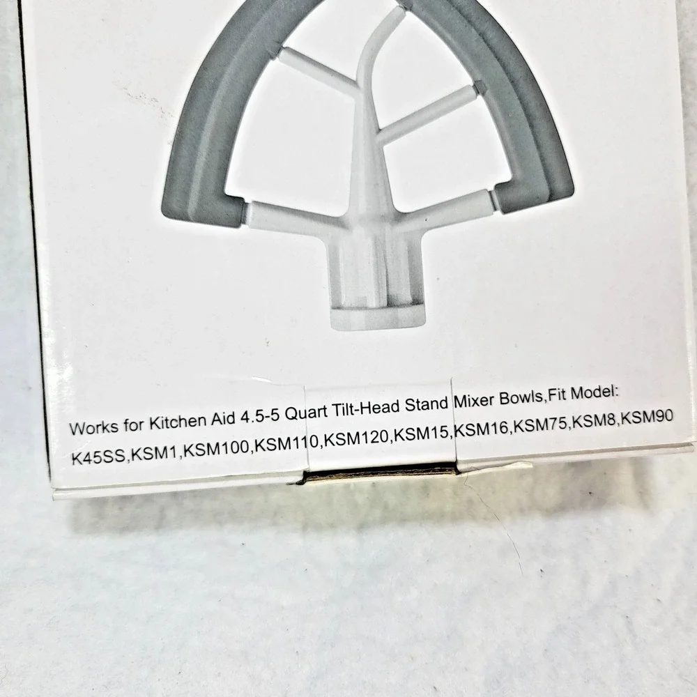 Flex Edge Beater for KitchenAid Tilt-Head‎ Stand Mixer 4.5-5Quart New